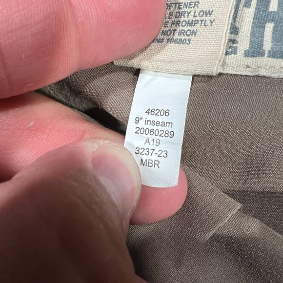 Duluth Flex Dry on the Fly Cargo Stretch Shorts 36x9 Mens Brown Utility 46206 - Picture 5 of 9